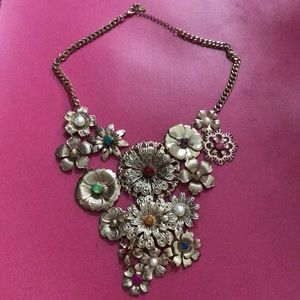 Gold Statement Necklace